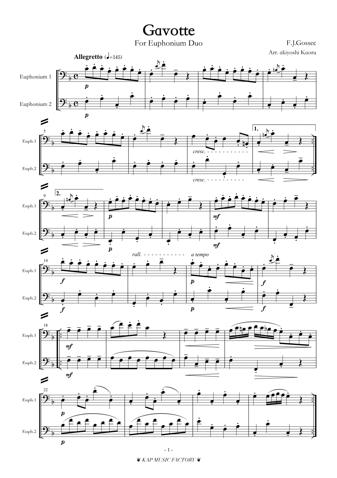 無料楽譜配布のお知らせ(金管合奏): ☆楽譜制作《KAP音楽工房》☆ 無料楽譜配布のお知らせ(金管合奏): ☆楽譜制作《KAP音楽工房》☆